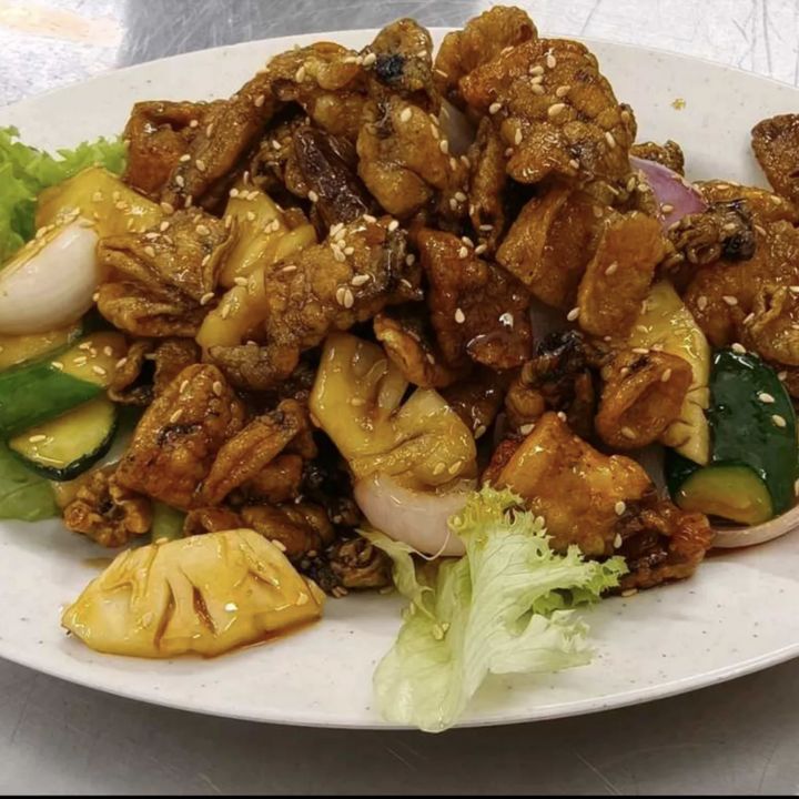 Crispy Fried Baby Squid