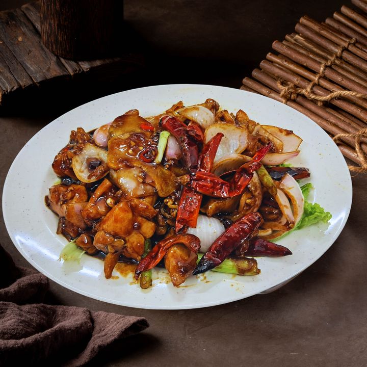 Sliced Fish with Dried Chilli